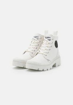 Palladium Vegan Pallabase - Boots À Talons - Star White -Aldo Shop 9ba333a3e4334702aa1ae7351dfb95bc
