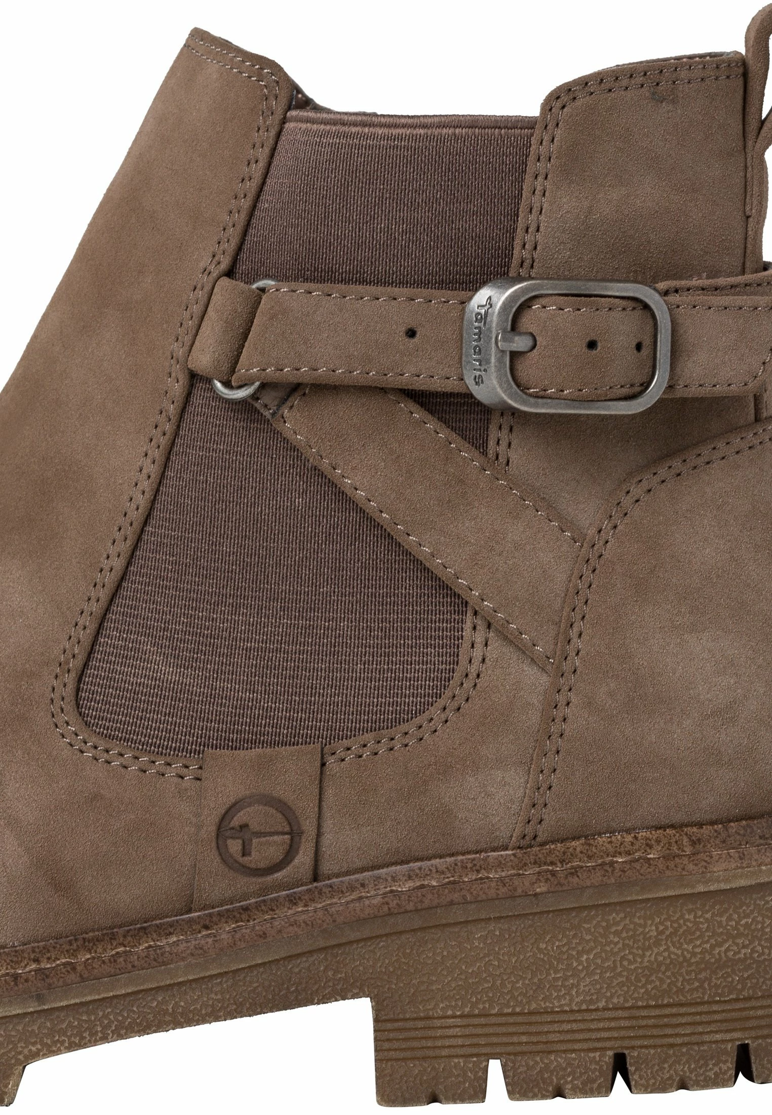 Tamaris Boots À Talons - Taupe 8 Tamaris Boots À Talons - Taupe – Image 6