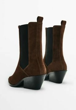 Massimo Dutti Split - Boots À Talons - Dark Brown 11 Massimo Dutti Split - Boots À Talons - Dark Brown -Aldo Shop 9f162d90697c40d481cbfecec2341b18