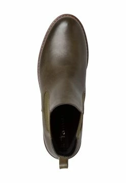 Tamaris Chelsea - Boots À Talons - Olive Leather 10 Tamaris Chelsea - Boots À Talons - Olive Leather -Aldo Shop a0857c0ff220493095e6cfd91fb400d4