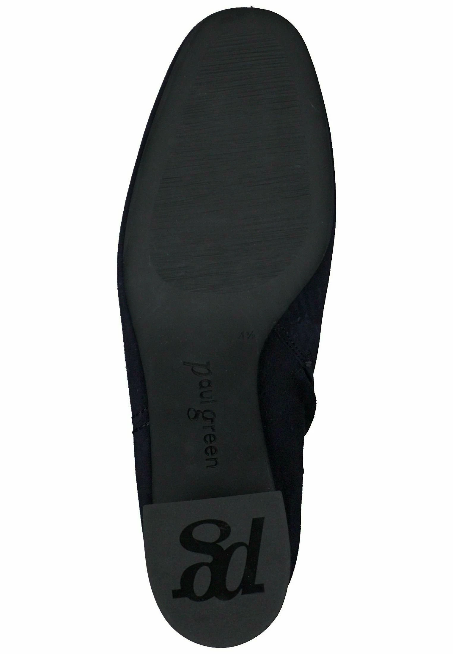 Paul Green Boots À Talons - Samtziege Blau 7 Paul Green Boots À Talons - Samtziege Blau – Image 5