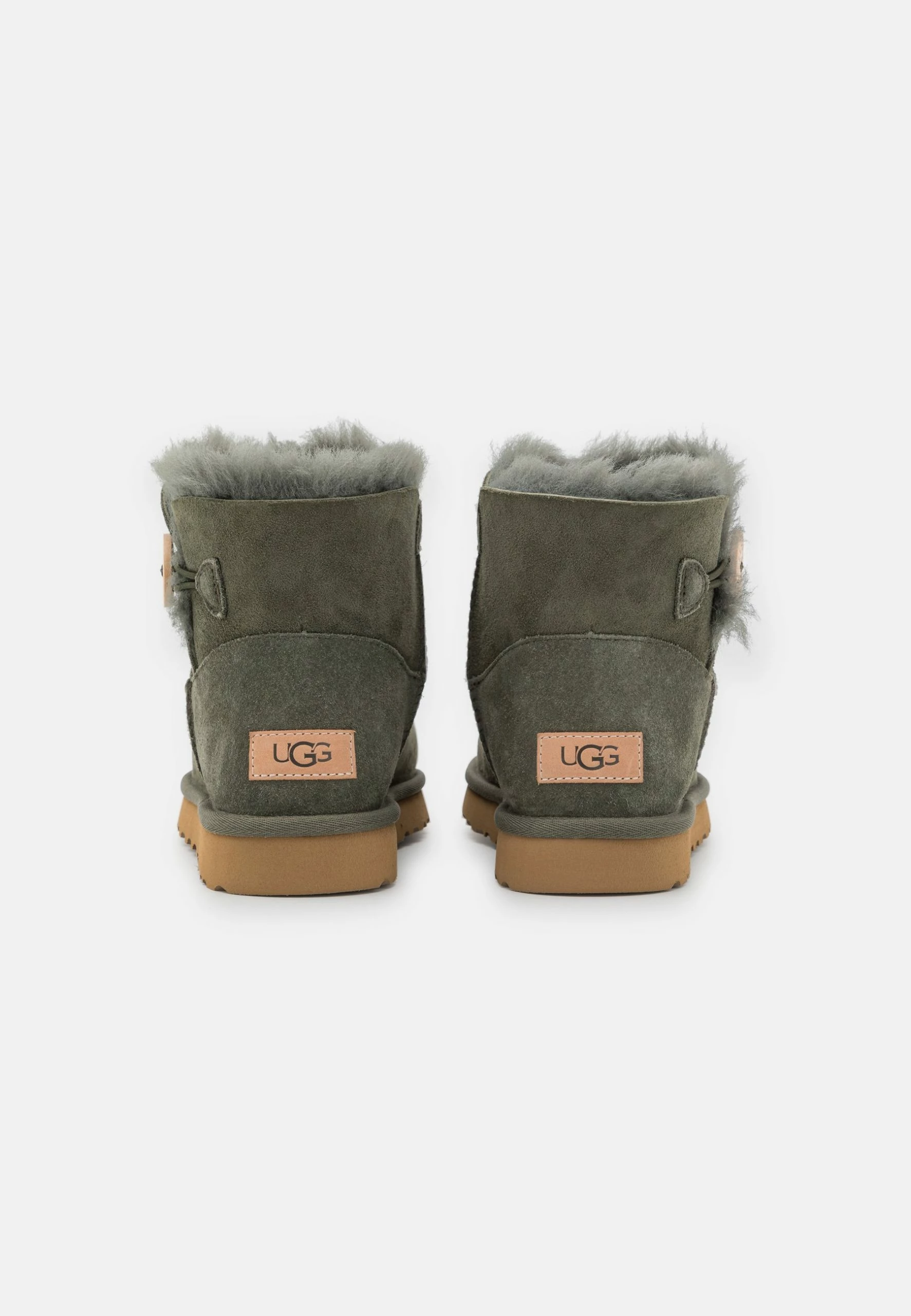 Ugg Mini Bailey Button - Boots À Talons - Forest Night 6 Ugg Mini Bailey Button - Boots À Talons - Forest Night – Image 4