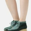 Clarks Originals Wallabee - Boots À Talons - Teal -Aldo Shop a67f0fee80204740a33007a98bb6a6ce