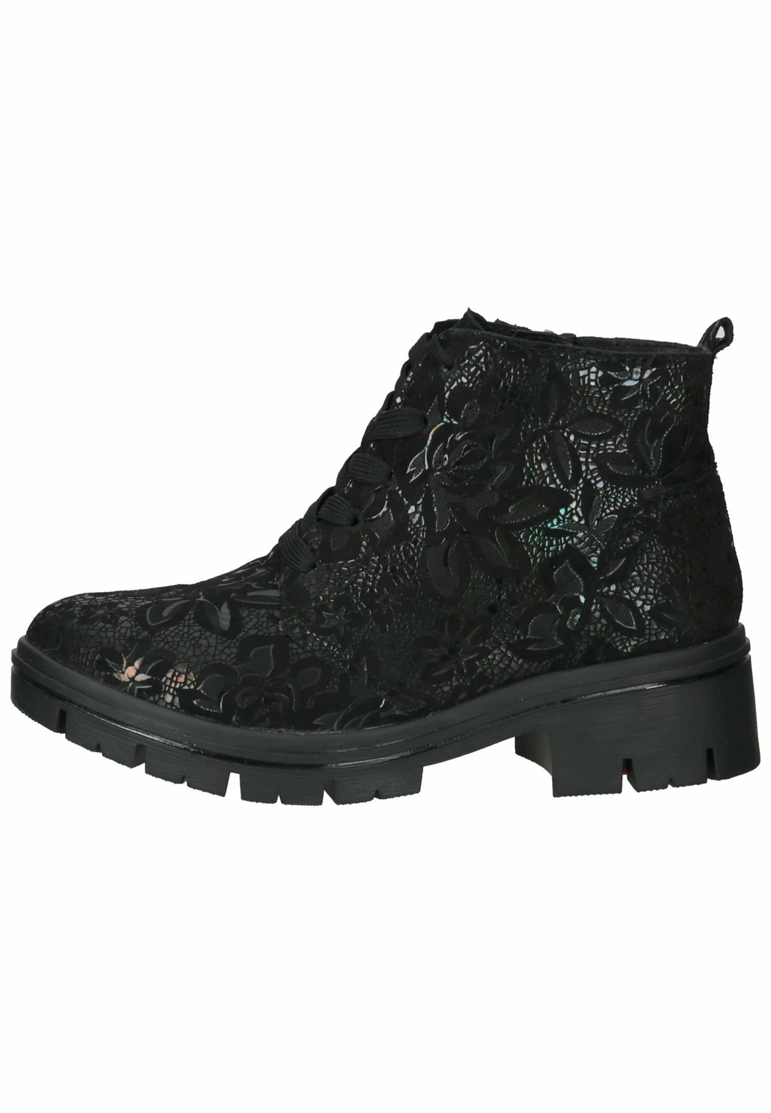 Tamaris Comfort - Boots À Talons - Black Flower 3 Tamaris Comfort - Boots À Talons - Black Flower