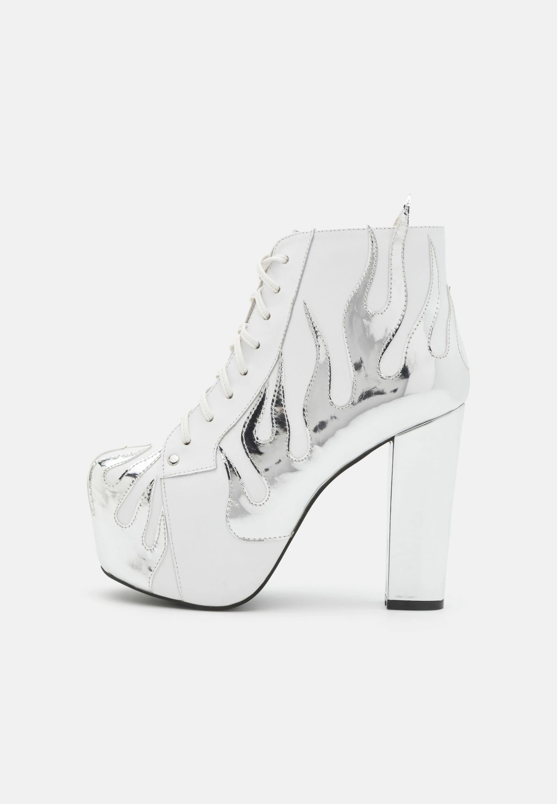 Jeffrey Campbell Lita Flame - Boots À Talons - White/Silver 4 Jeffrey Campbell Lita Flame - Boots À Talons - White/Silver – Image 2