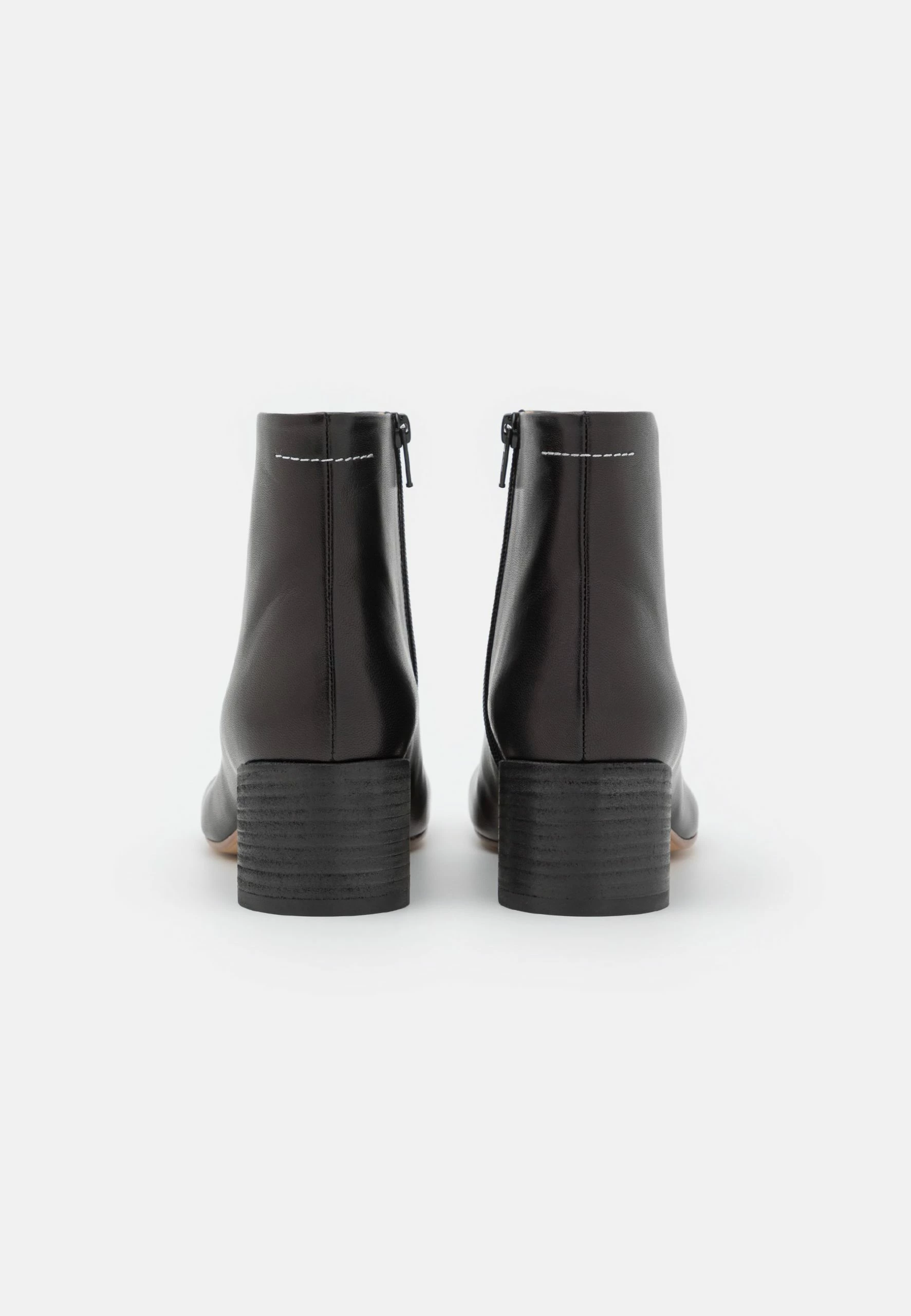 MM6 Maison Margiela Anatomic - Boots À Talons - Black 6 MM6 Maison Margiela Anatomic - Boots À Talons - Black – Image 4