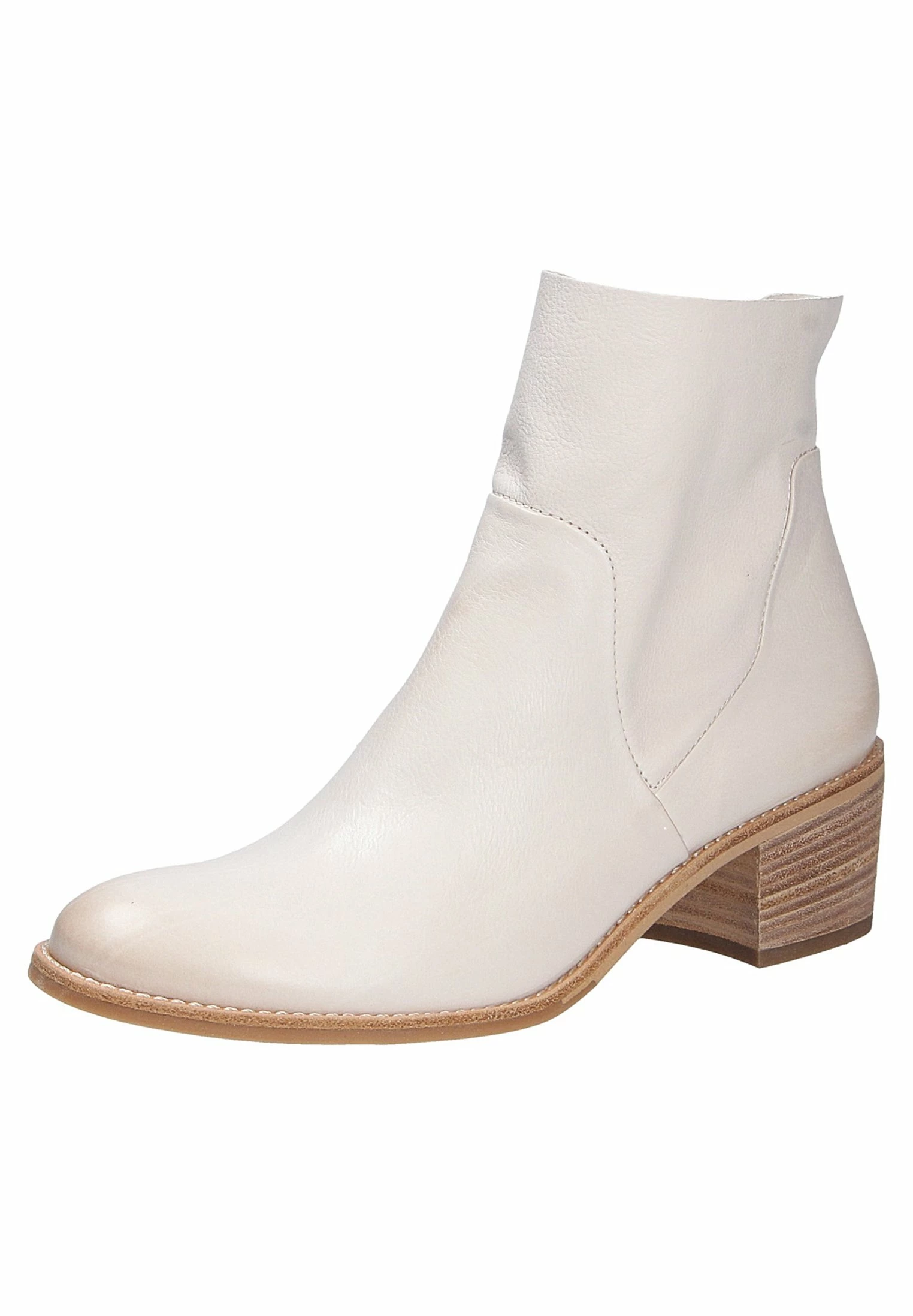 Paul Green Boots À Talons - Prime Calf Biscuit 4 Paul Green Boots À Talons - Prime Calf Biscuit – Image 2