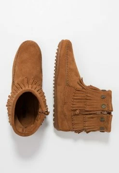 Minnetonka Double Fringe Side Zip - Boots À Talons - Brown 12 Minnetonka Double Fringe Side Zip - Boots À Talons - Brown -Aldo Shop b6ffc9c7d19a4749a8cba0776831c299