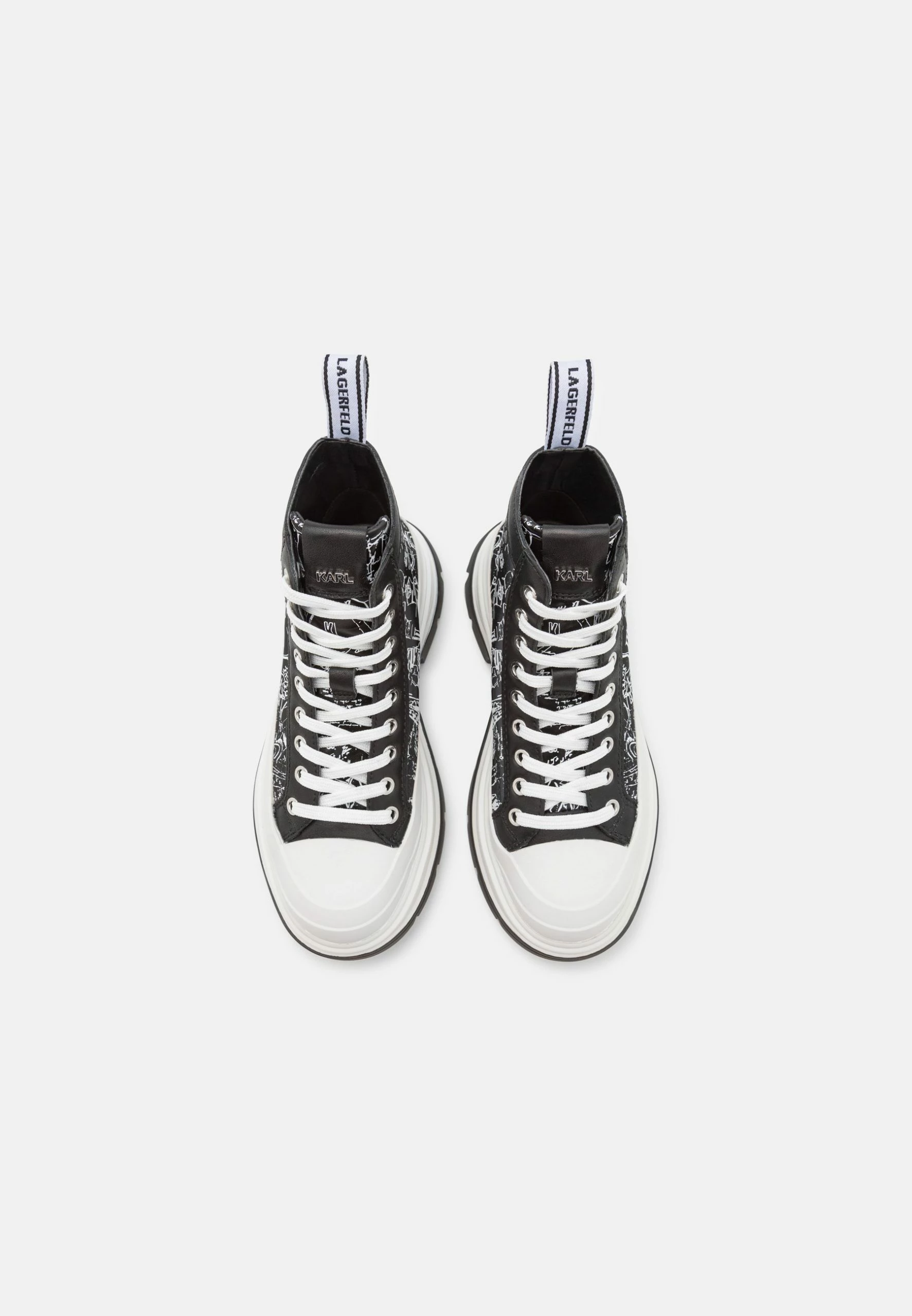 KARL LAGERFELD Luna Sketchbook - Boots À Talons - Black 7 KARL LAGERFELD Luna Sketchbook - Boots À Talons - Black – Image 5