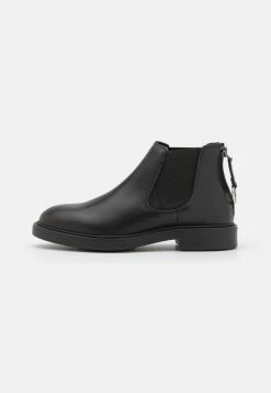 Pier One Leather - Boots À Talons - Black