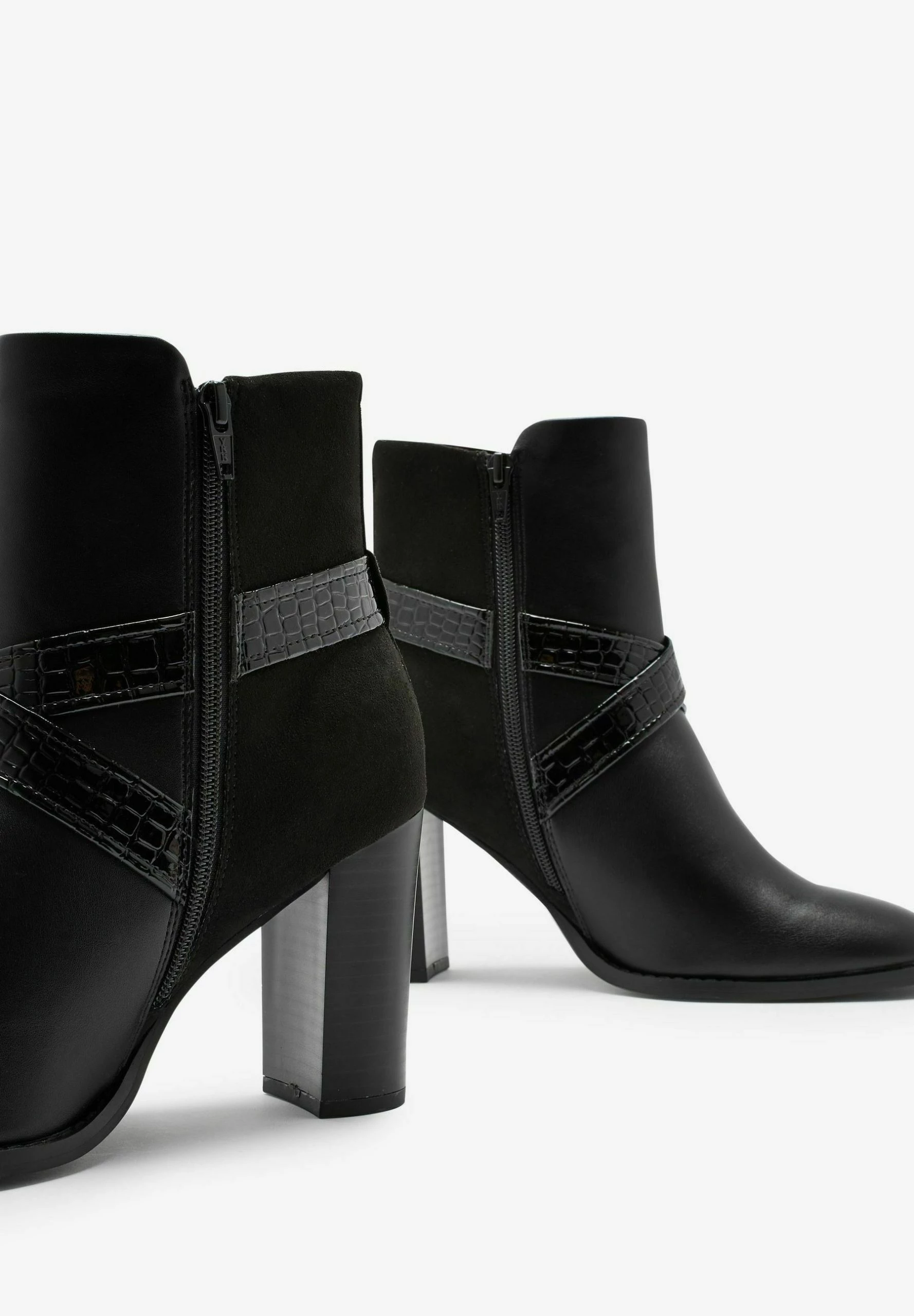Next Forever Comfort Buckle Detail Standard - Boots À Talons - Black 10 Next Forever Comfort Buckle Detail Standard - Boots À Talons - Black – Image 8