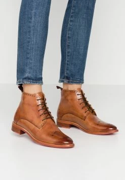 MELVIN & HAMILTON Betty - Boots À Talons - Tan