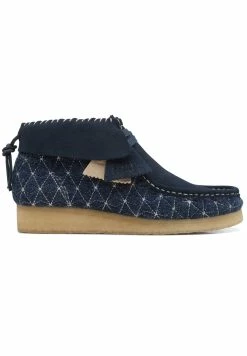 Clarks Wallabee D - Boots À Talons - Dark Blue 17 Clarks Wallabee D - Boots À Talons - Dark Blue -Aldo Shop be68d9f5c6c0429f98354134699b7637