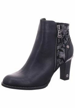 Mustang Boots À Talons - Schwarz