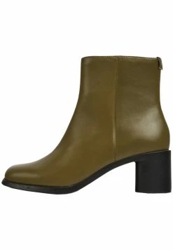 Camper Meda - Boots À Talons - Dunkelgrün