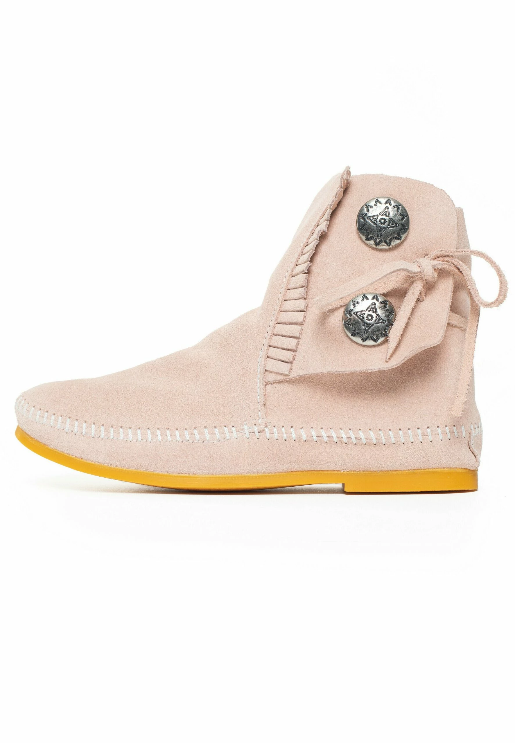 Minnetonka Button Hardsole - Boots À Talons - Pink 6 Minnetonka Button Hardsole - Boots À Talons - Pink – Image 4