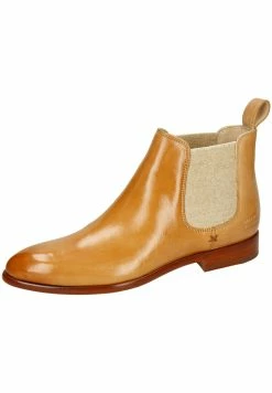 MELVIN & HAMILTON Jessy Mexico Marine Elastic Lino - Boots À Talons - Hellbraun -Aldo Shop ccf641d2428f4411813a24e029038afe