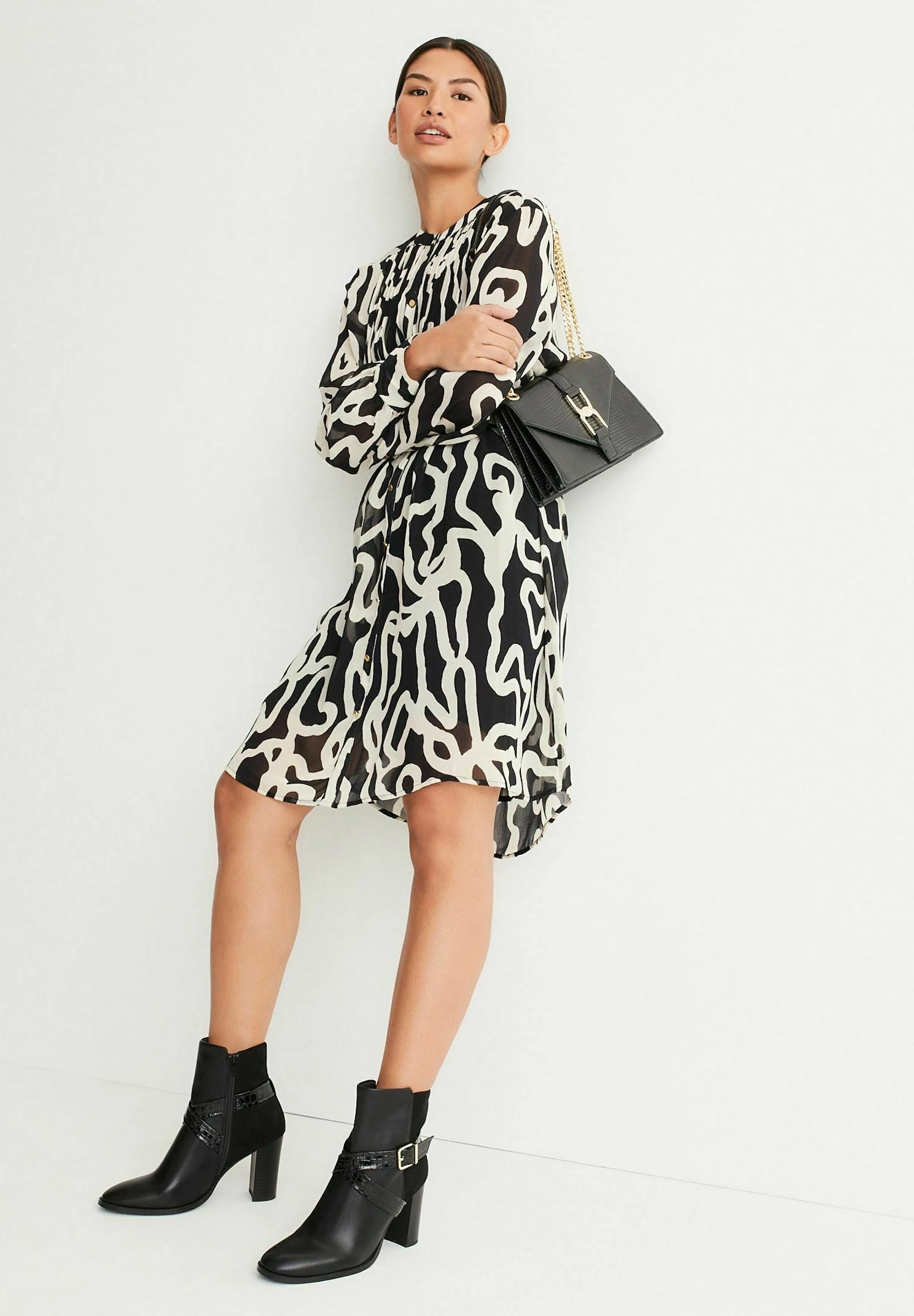 Next Forever Comfort Buckle Detail Standard - Boots À Talons - Black 4 Next Forever Comfort Buckle Detail Standard - Boots À Talons - Black – Image 2