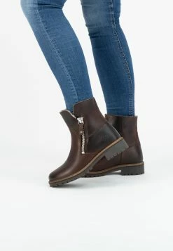Travelin Vartae - Boots À Talons - Dark Brown