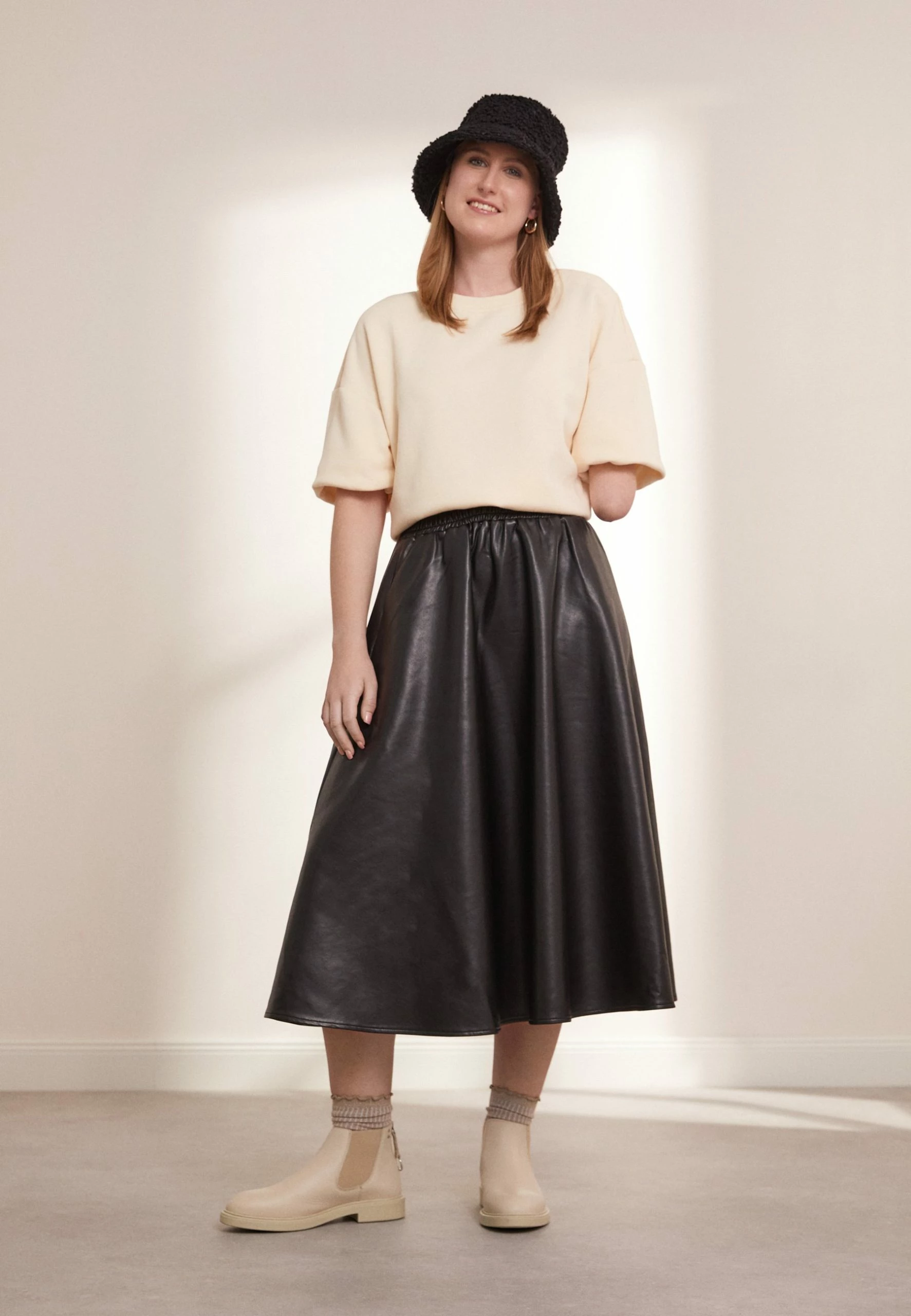 Pier One Leather - Boots À Talons - Beige 5 Pier One Leather - Boots À Talons - Beige – Image 3