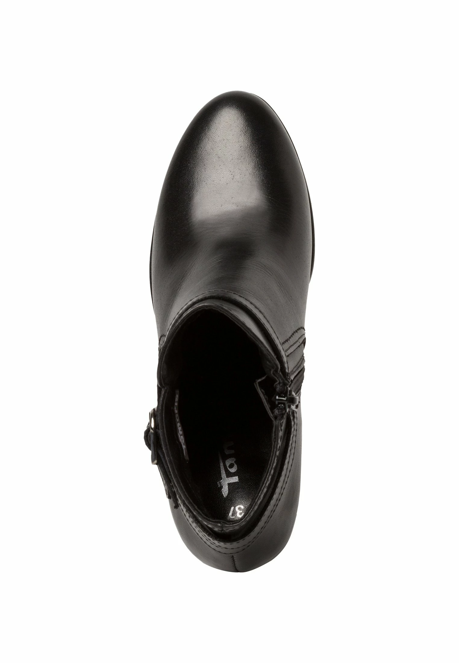 Tamaris Boots À Talons - Black Leather 6 Tamaris Boots À Talons - Black Leather – Image 4