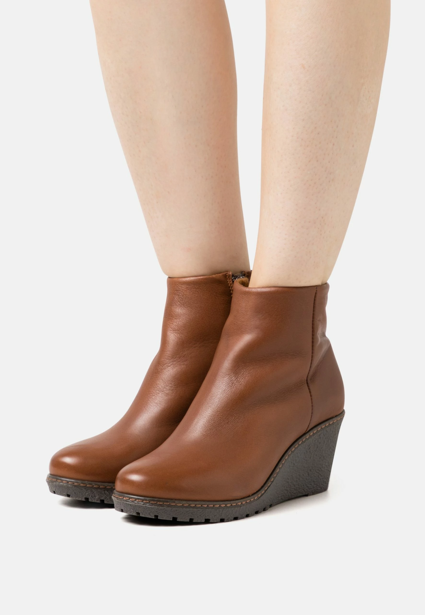 Anna Field Leather Winter Boot - Boots À Talons - Brown 3 Anna Field Leather Winter Boot - Boots À Talons - Brown