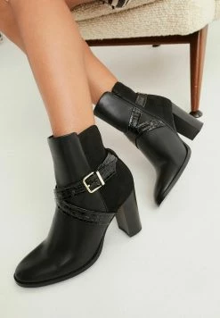 Next Forever Comfort Buckle Detail Standard - Boots À Talons - Black 12 Next Forever Comfort Buckle Detail Standard - Boots À Talons - Black -Aldo Shop e2e777907dc94d9a87954987b20606a9