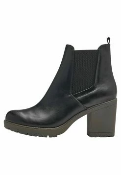 Marco Tozzi Boots À Talons - Black Khaki