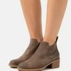 Clarks Memi Zip - Boots À Talons - Taupe