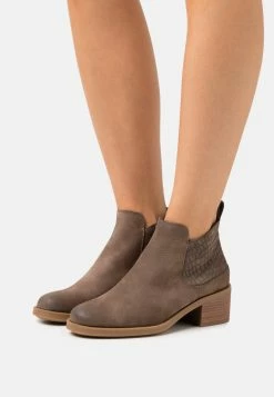 Clarks Memi Zip - Boots À Talons - Taupe