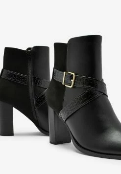 Next Forever Comfort Buckle Detail Standard - Boots À Talons - Black 16 Next Forever Comfort Buckle Detail Standard - Boots À Talons - Black -Aldo Shop f08ab26502a040a893ac0d7902ff55fb