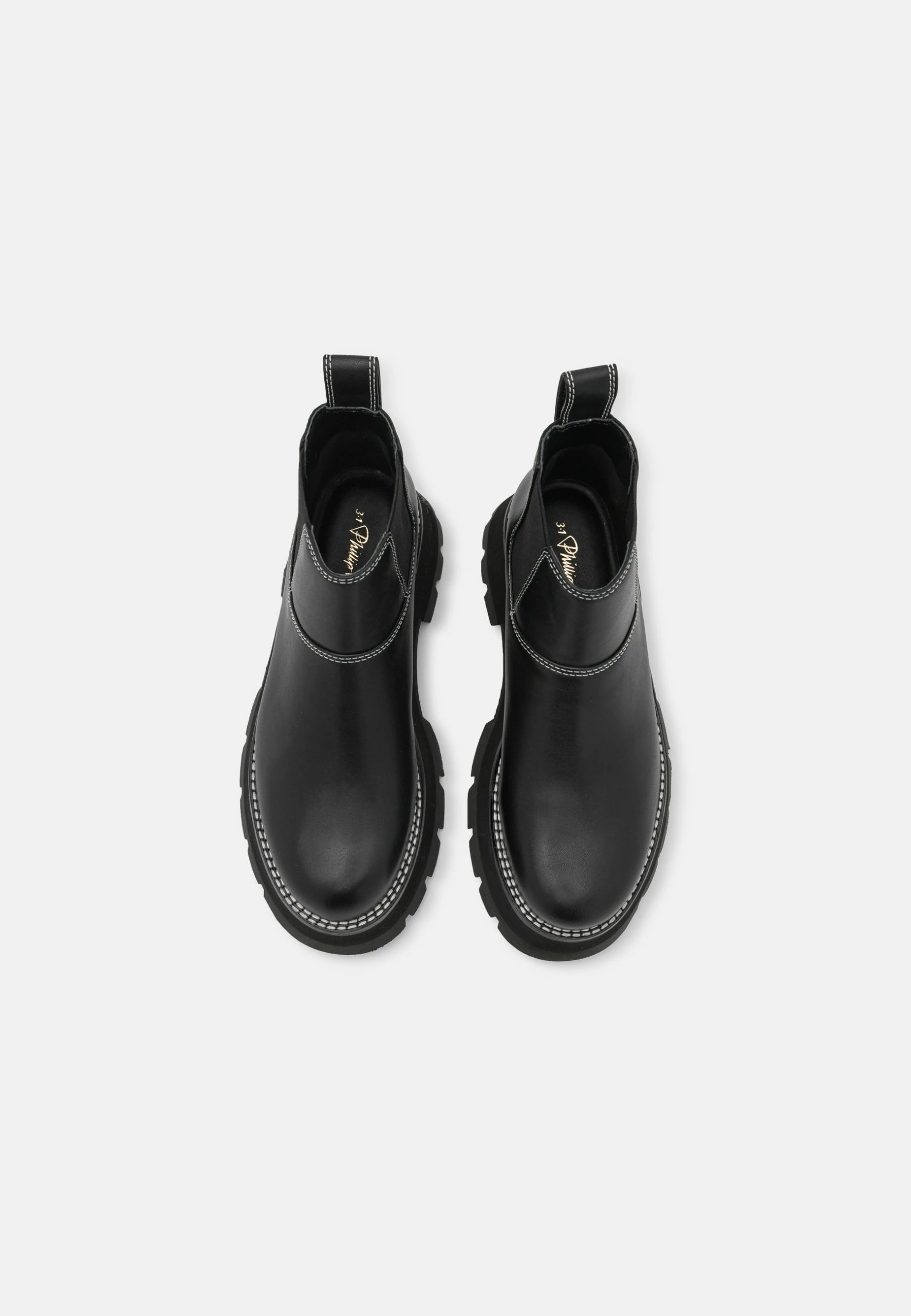 3.1 Phillip Lim Kate Short Lug Sole Combat - Boots À Talons - Black 7 3.1 Phillip Lim Kate Short Lug Sole Combat - Boots À Talons - Black – Image 5